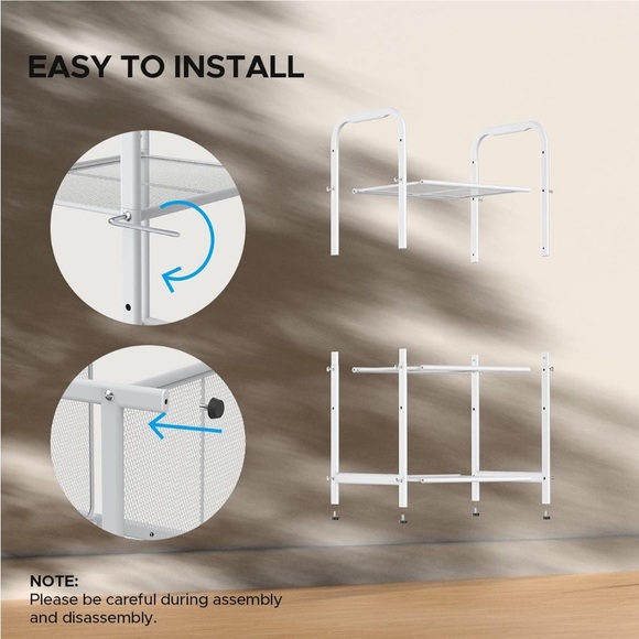 Small Rack with Shelf - Picture 3 of 5